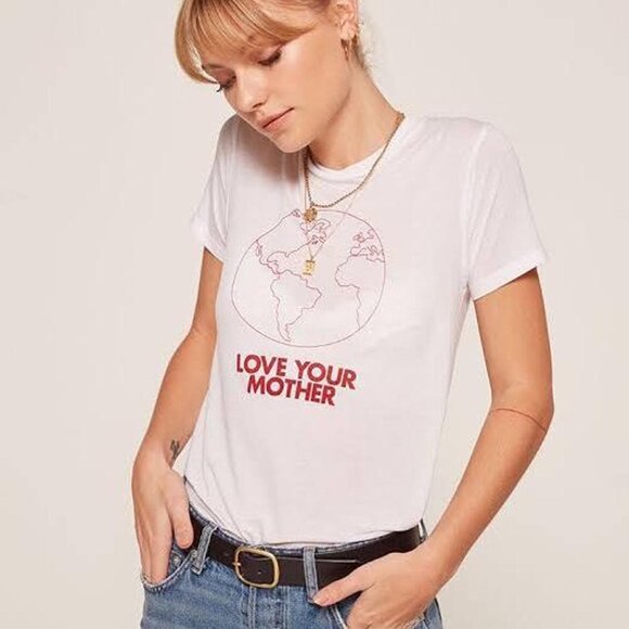 Reformation Love Your Mother tshirt - Picture 2 of 9
